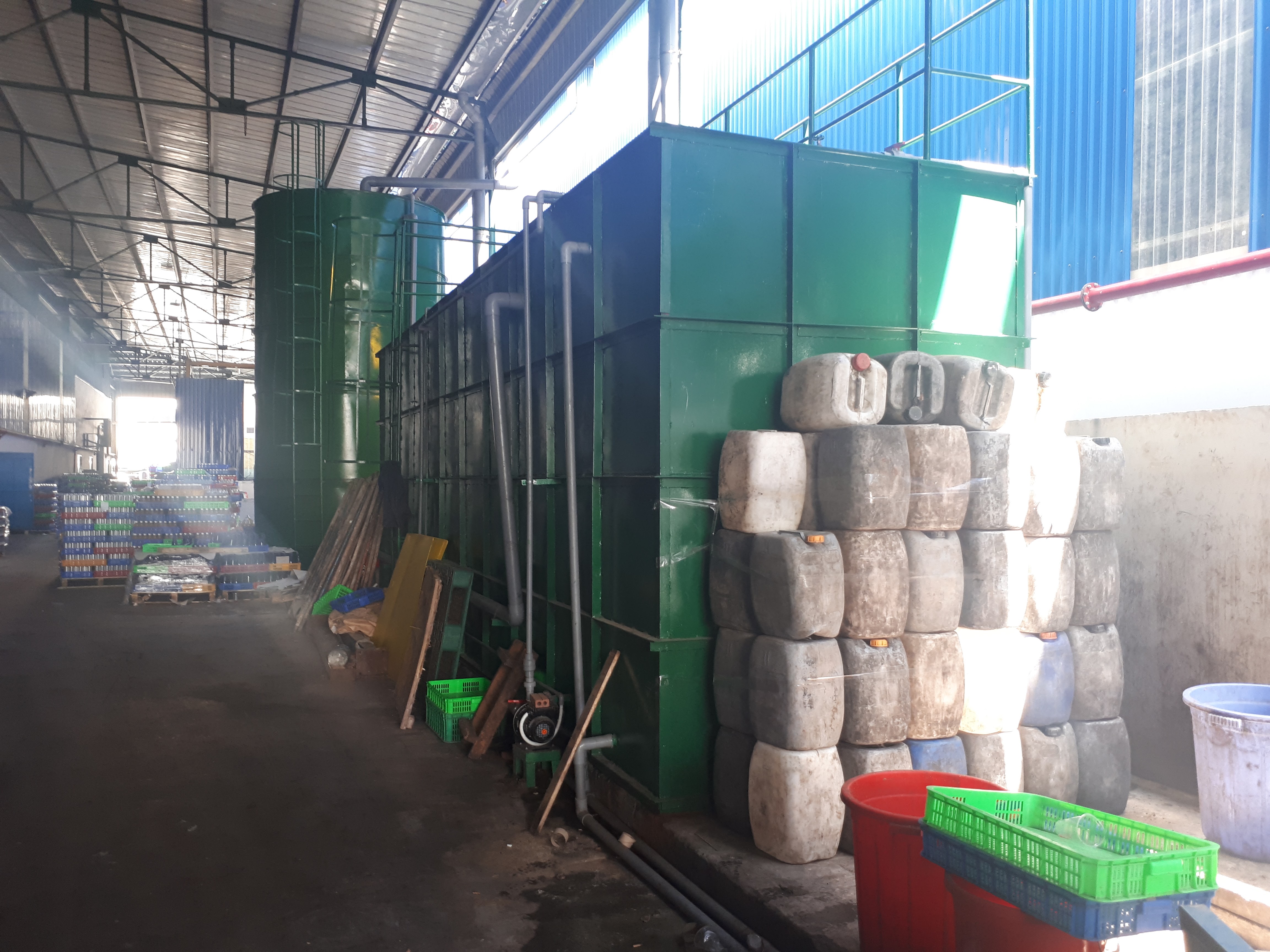 TRẠM XỬ LÝ NƯỚC THẢI NHÀ MÁY NƯỚC GIẢI KHÁT RITA